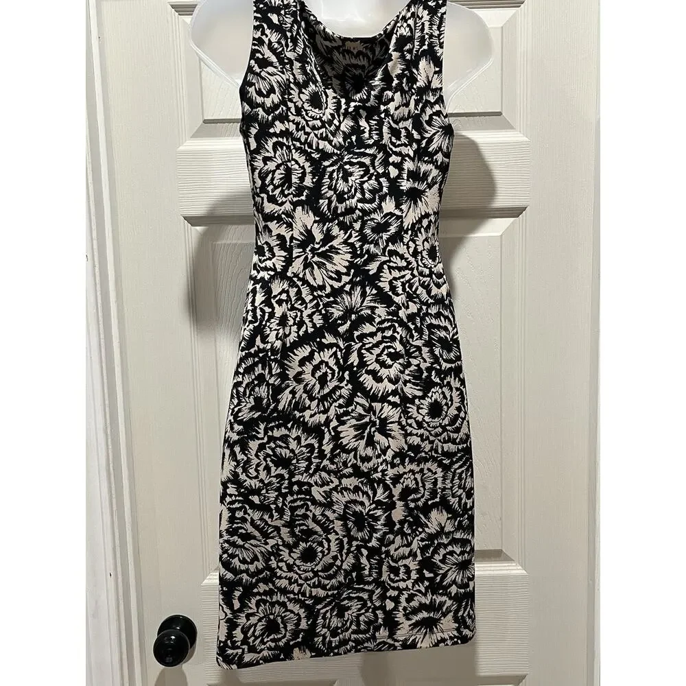 Ann Taylor Loft Sleeveless Dress Size XS Side Tucked